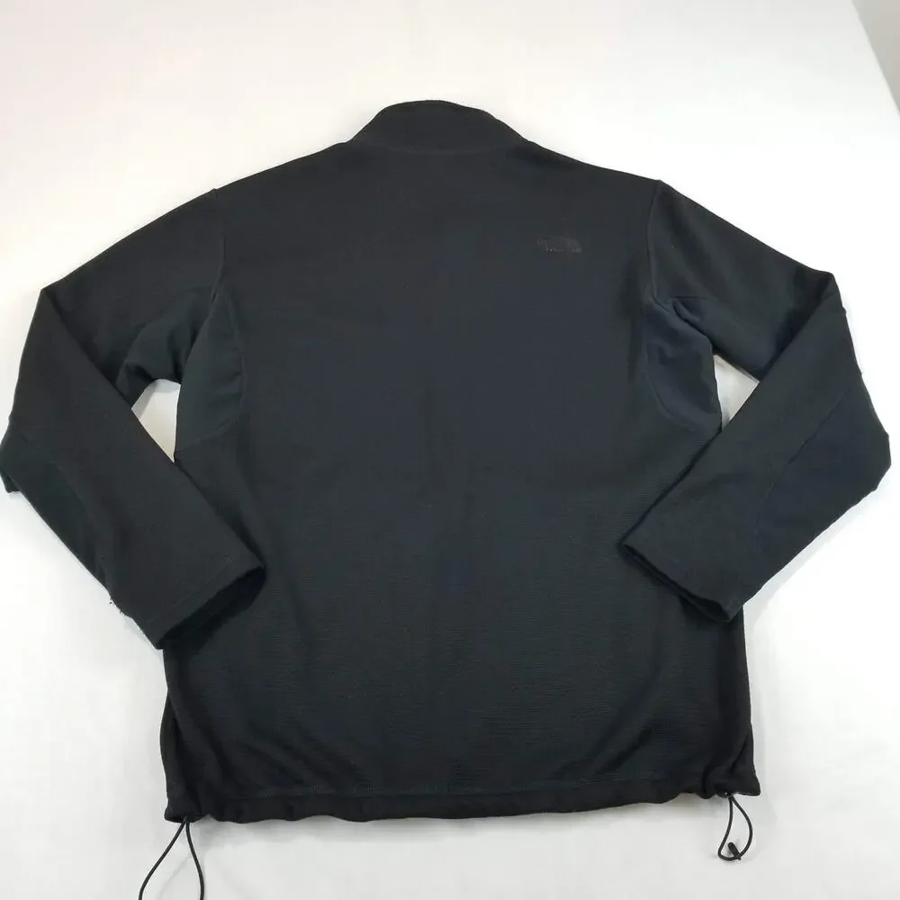 The North Face Apex Hybrid Fleece Mens Large Black Full Zip Jacket A7RE